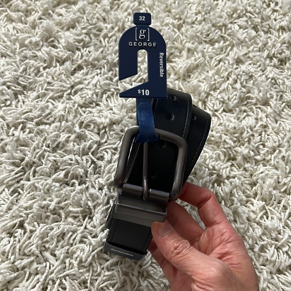 Reversible black and brown belt - 32